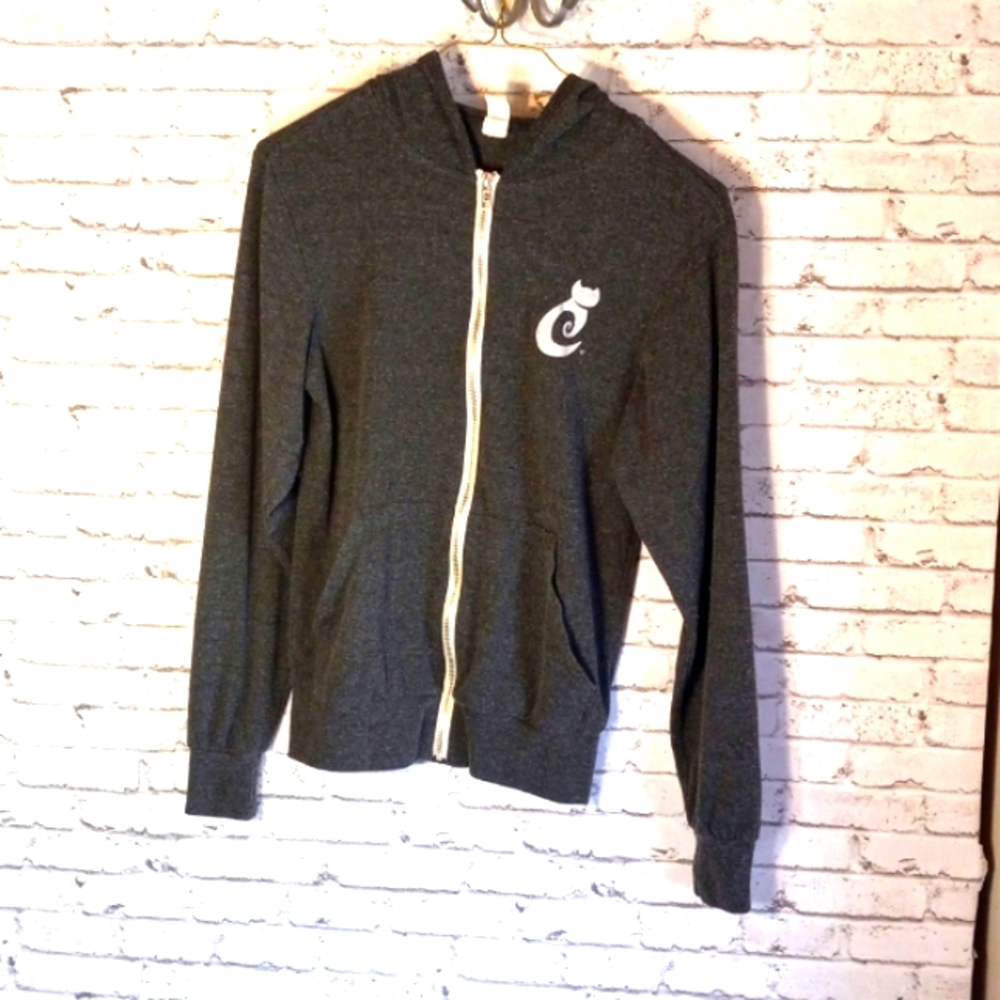 Cat Lady Meow zip up hoodie